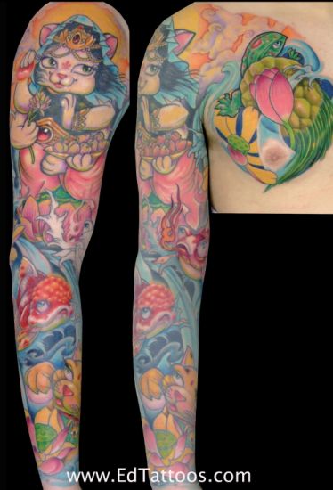 Ed Perdomo - kitty sleeve